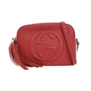 Gucci Vintage Pre-owned Laeder gucci-vskor Red, Dam