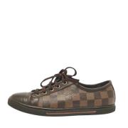 Louis Vuitton Vintage Pre-owned Canvas sneakers Brown, Dam