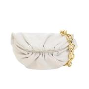 Bottega Veneta Vintage Pre-owned Laeder axelremsvskor White, Dam