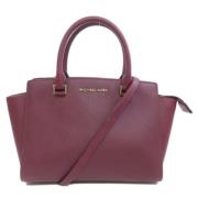 Michael Kors Pre-owned Pre-owned Tyg handvskor Purple, Dam