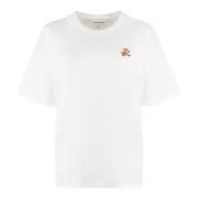 Maison Kitsuné T-Shirts White, Dam