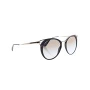 Prada Vintage Pre-owned Plast solglasgon Black, Dam