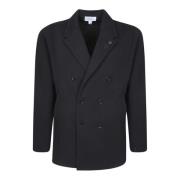 Lardini Svart Cardigan Sweater Aw24 Black, Herr