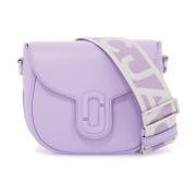 Marc Jacobs Elegant Covered J Saddle Bag Purple, Dam