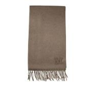 Max Mara Mörk Cacha Scarf Brown, Dam