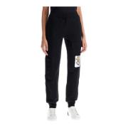 Moschino Teddybjörn Joggingbyxor Black, Dam