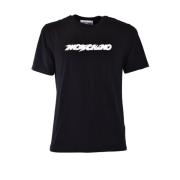 Moschino Svart T-shirt för män Black, Herr