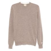 Woolrich Beige Sweater med Girocollo Neck Beige, Herr