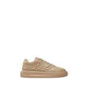 Liu Jo Beige Sneakers Stilren Bekväm Beige, Dam