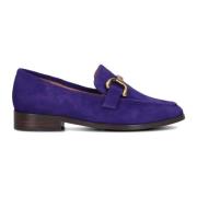 Bibi Lou Lila Loafer med Guld Kedjedetalj Purple, Dam