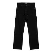 Amiri Regular Fit Denim Jeans Black, Herr