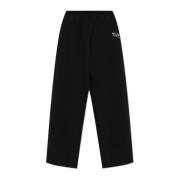 Vetements Sweatpants med tryckt logotyp Black, Herr