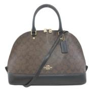 Coach Pre-owned Pre-owned Tyg handvskor Brown, Dam