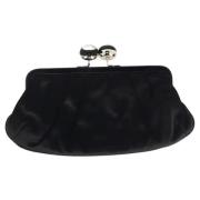 Anya Hindmarch Pre-owned Pre-owned Tyg handvskor Black, Dam