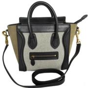 Celine Vintage Pre-owned Canvas celine-vskor Beige, Dam