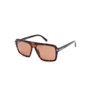 Tom Ford Ft1176 52E Sunglasses Brown, Herr