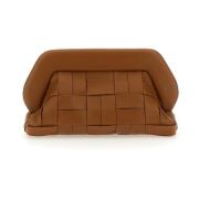 THEMOIRè Modern Kvinnas Clutch Brown, Dam