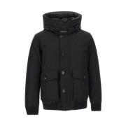 Woolrich Varm Vinterjacka för Män Black, Herr