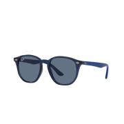 Ray-Ban Barn Solglasögon Blå Transparent Mörkblå Blue, Unisex