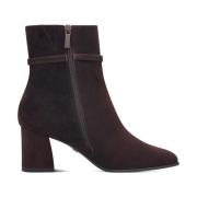 Tamaris Mocca Mocka Stiliga Ankelboots Brown, Dam