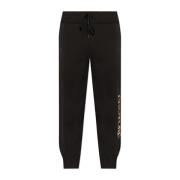 Versace Jeans Couture Sweatpants med tryckt logotyp Black, Herr