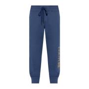 Versace Jeans Couture Sweatpants med tryckt logotyp Blue, Herr