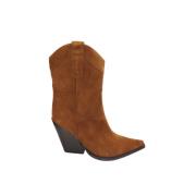 Jeffrey Campbell Brun Läder Country Style Stövlar Brown, Dam