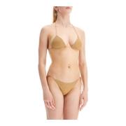 Oseree Lumière Triangel Bikini Set Yellow, Dam