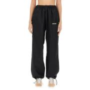 Barrow Logo Joggingbyxor Regular Fit Nylon Black, Unisex