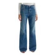 Off White Vida Ben Denim Jeans Blue, Dam