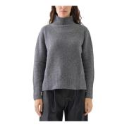 Le Tricot Perugia Cashmere Lurex Tröja Långärmad Gray, Dam