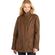 Barbour Leather Jackets Brown, Dam