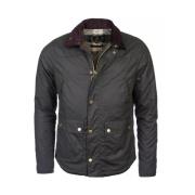 Barbour Reelin Vinterjacka med Tartanfoder Green, Herr