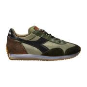 Diadora Heritage Equipe Dirty Stone Wash Sneaker Multicolor, Herr