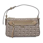 Dkny Stiliga Urbana Modetillbehör Kollektion Brown, Dam