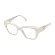 Prada Stiliga Glasögon 0PR 09Zv White, Dam