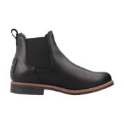 Panama Jack Stiliga Chelsea Boots för vintern Black, Dam