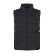 Moose Knuckles Svart Kings Puffer Vest Kläder Black, Herr