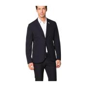 Mason's Dynamisk blazer i stretch jersey Blue, Herr