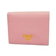 Prada Vintage Pre-owned Laeder plnbcker Pink, Dam