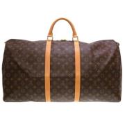 Louis Vuitton Vintage Pre-owned Canvas handvskor Brown, Dam