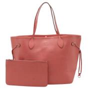 Louis Vuitton Vintage Pre-owned Laeder axelremsvskor Pink, Dam