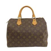 Louis Vuitton Vintage Pre-owned Canvas handvskor Brown, Dam