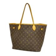 Louis Vuitton Vintage Pre-owned Canvas axelremsvskor Brown, Dam