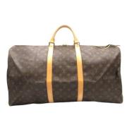 Louis Vuitton Vintage Pre-owned Canvas handvskor Brown, Dam