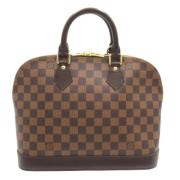 Louis Vuitton Vintage Pre-owned Canvas handvskor Brown, Dam