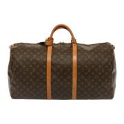 Louis Vuitton Vintage Pre-owned Canvas handvskor Brown, Dam