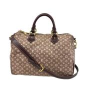 Louis Vuitton Vintage Pre-owned Canvas handvskor Brown, Dam