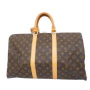 Louis Vuitton Vintage Pre-owned Canvas handvskor Brown, Dam