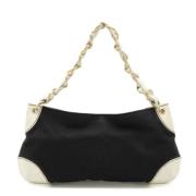 Chanel Vintage Pre-owned Canvas chanel-vskor Black, Dam